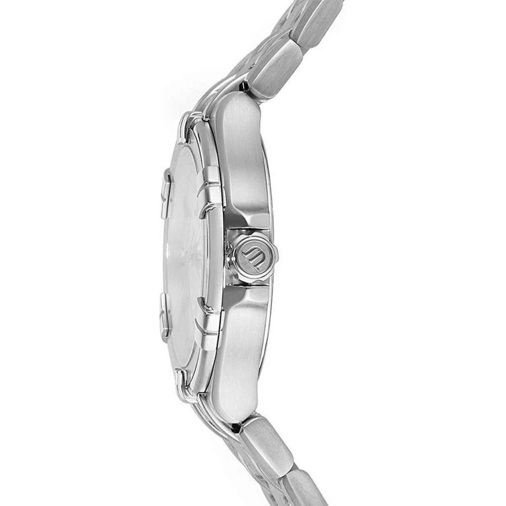 Shop Authentic Maurice Lacroix Aikon White Mother of Pearl Dial Silver Steel Strap Watch for Women - AI1004-SS002-170-1 - Luxxuri