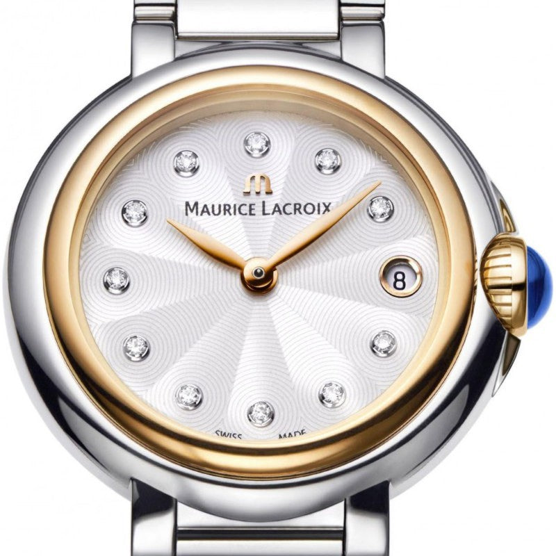 Shop Authentic Maurice Lacroix Fiaba Mother of Pearl Dial Two Tone Steel Strap Watch for Women - FA1007-PVP13-170-1 - Luxxuri
