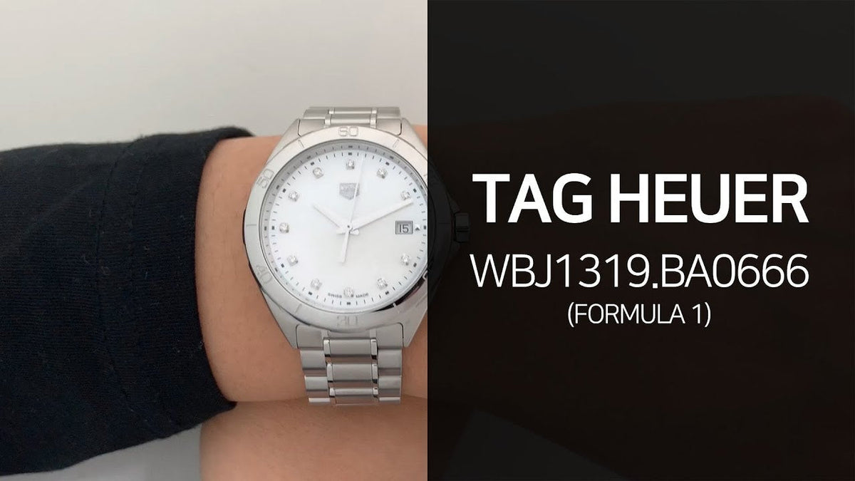 Shop Authentic Tag Heuer Formula 1 Diamonds Mother of Pearl White Dial Watch for Women - WBJ1319.BA0666 - Luxxuri