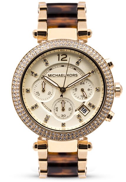 Shop Authentic Michael Kors Parker Gold Dial Two Tone Steel Strap Watch for Women - MK5688 - Luxxuri