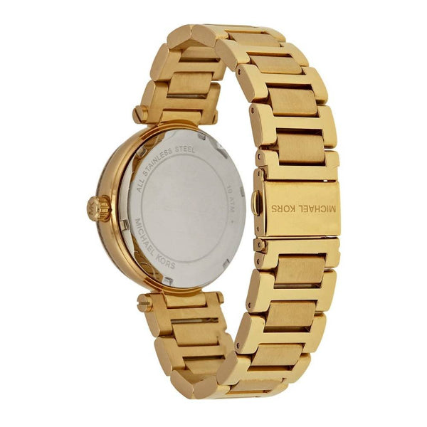 Shop Authentic Michael Kors Parker Gold Dial Gold Steel Strap Watch for Women - MK5856 - Luxxuri