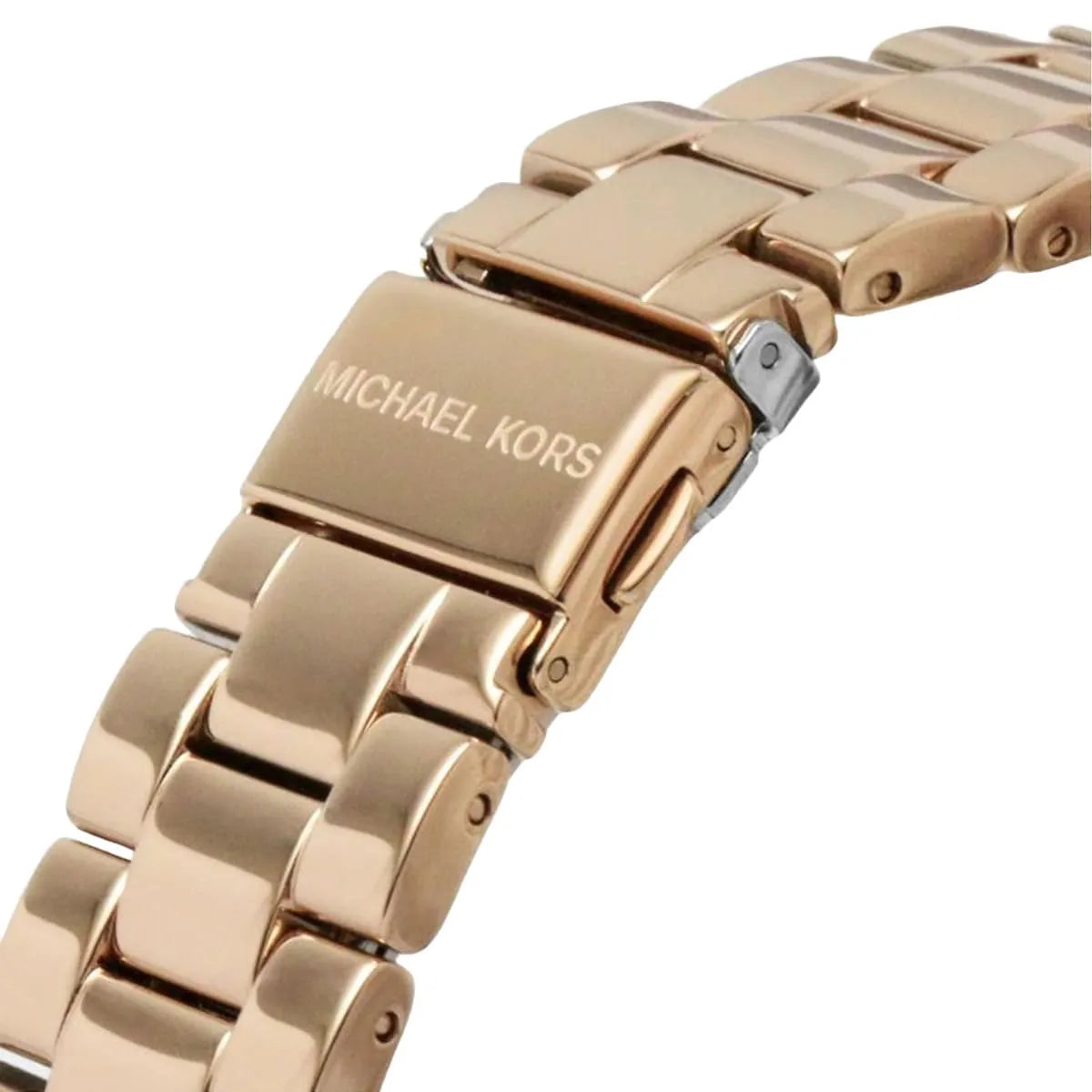 Shop Authentic Michael Kors Everest Chronograph Silver Dial Rose Gold Steel Strap Watch For Women - MK7213 - Luxxuri