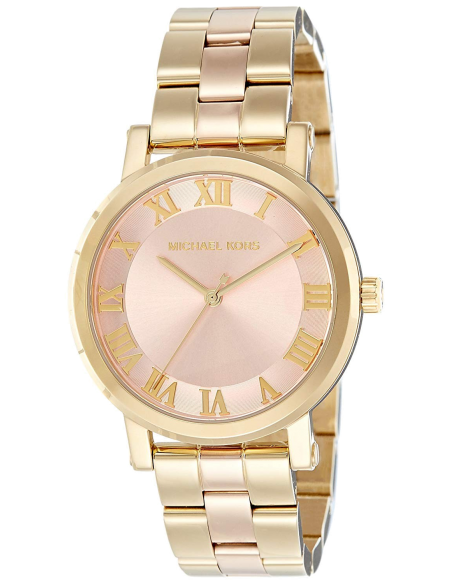 Shop Authentic Michael Kors Norie Gold Dial Two Tone Steel Strap Watch for Women - MK3586 - Luxxuri