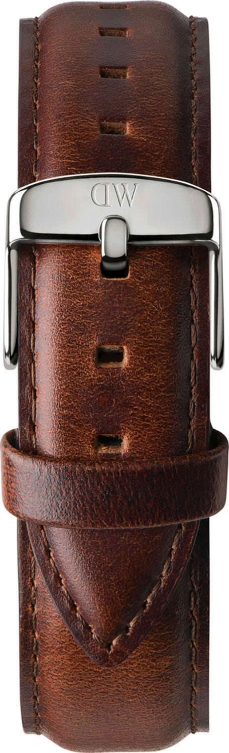 Shop Authentic Daniel Wellington Classic St Mawes Black Dial Brown Leather Strap Watch For Men - DW00100130 - Luxxuri