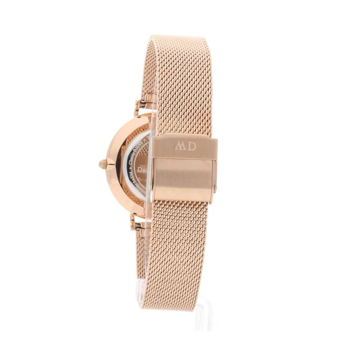 Shop Authentic Daniel Wellington Classic Petite Melrose White Dial Rose Gold Mesh Bracelet Watch For Women - DW00100163 - Luxxuri