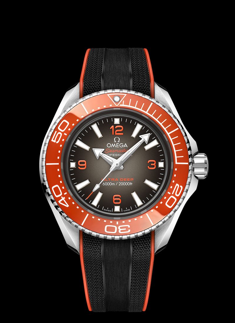 Shop Authentic Omega Seamaster Planet Ocean 6000M Co Axial Master Chronograph Black Dial Black Rubber Strap Watch for Men - 21532462106001 - Luxxuri