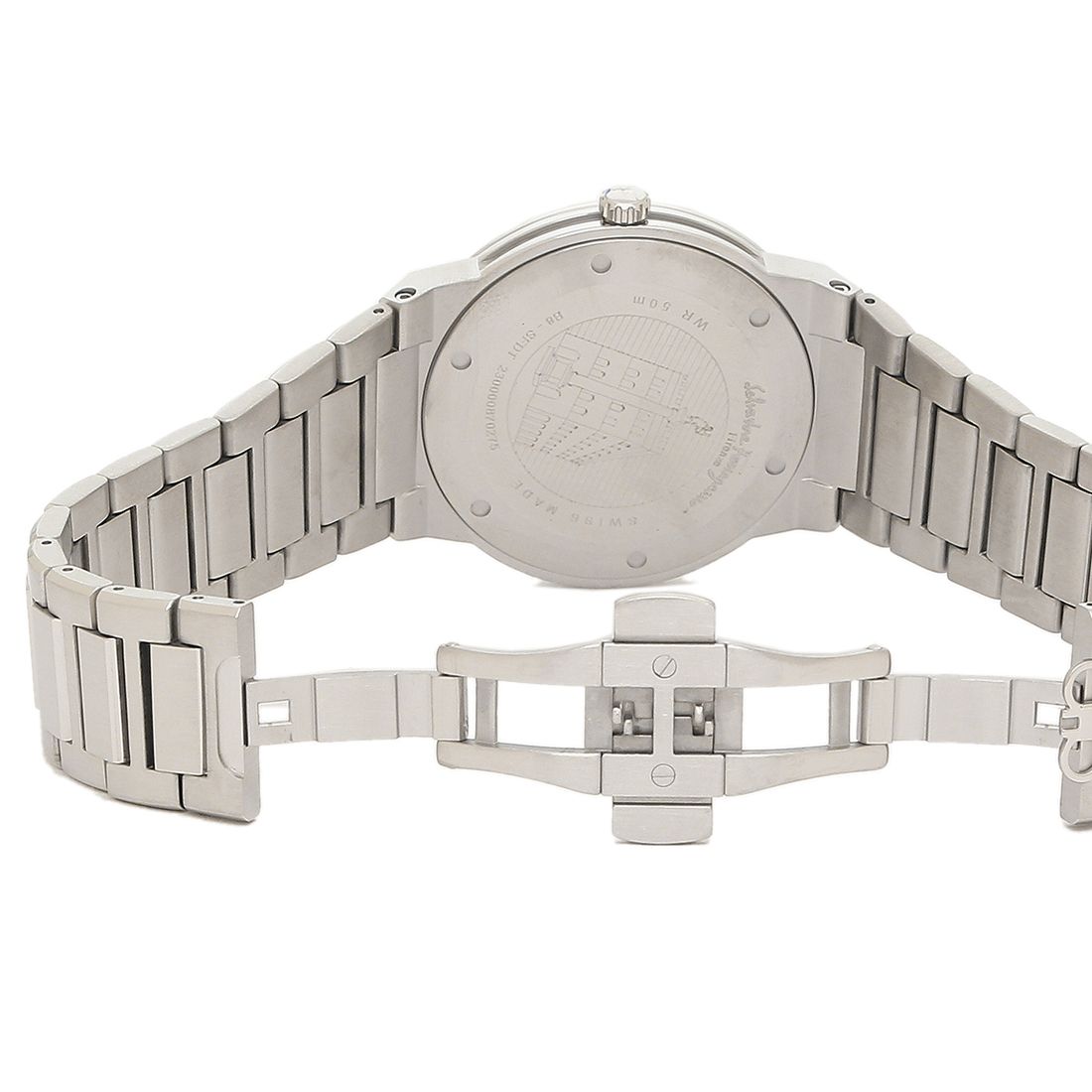 Shop Authentic Salvatore Ferragamo F-80 Classic Green Dial Silver Steel Strap Watch for Men - SFDT02123 - Luxxuri