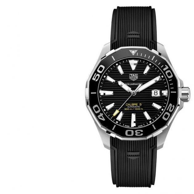 Shop Authentic Tag Heuer Aquaracer Black Dial Watch for Men - WAY201A.FT6142 - Luxxuri