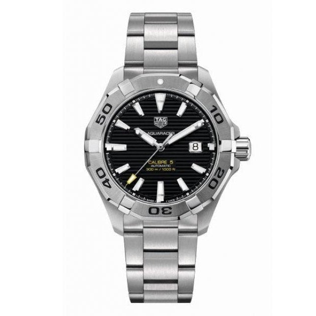 Shop Authentic Tag Heuer Aquaracer Black Dial Watch for Men - WAY2010.BA0927 - Luxxuri