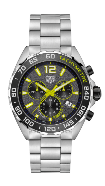 Shop Authentic Tag Heuer Formula 1 Chronograph Grey Dial Silver Steel Strap Watch for Men - CAZ101AG.BA0842 - Luxxuri