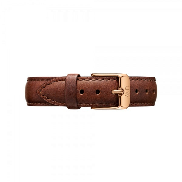Shop Authentic Daniel Wellington Petite St Mawes Black Dial Brown Leather Strap Watch For Women - DW00100169 - Luxxuri