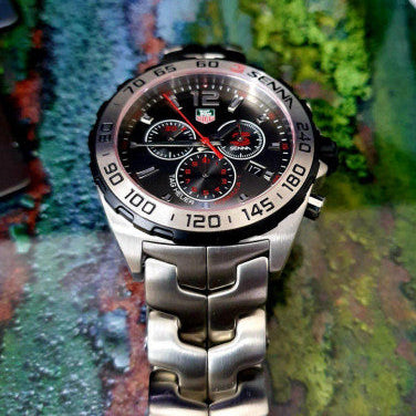Shop Authentic Tag Heuer Formula 1 Special Edition Chronograph Grey Dial Silver Steel Strap Watch for Men - CAZ1012.BA0883 - Luxxuri
