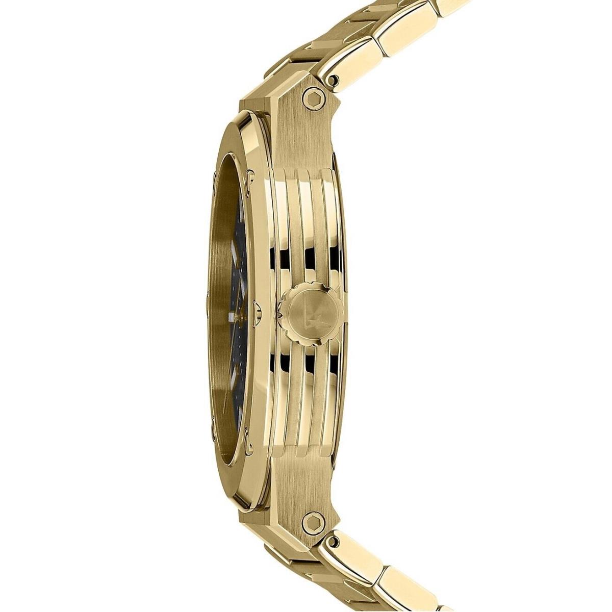 Shop Authentic Salvatore Ferragamo F-80 Classic Black Dial Gold Steel Strap Watch for Men - SFHY00821 - Luxxuri