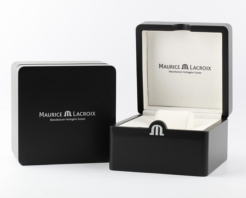 Shop Authentic Maurice Lacroix Aikon Venturer Black Dial Black Rubber Strap Watch for Men - AI6058-SS001-330-1 - Luxxuri
