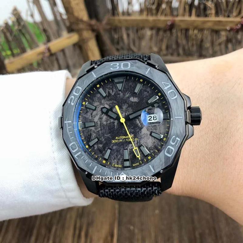 Shop Authentic Tag Heuer Aquaracer Carbon Dial Watch for Men - WBD218B.FC6446 - Luxxuri