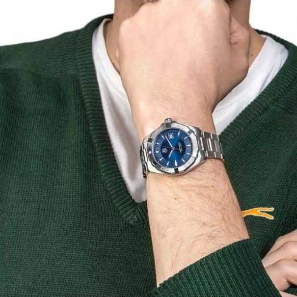 Shop Authentic Tag Heuer Aquaracer Blue Dial Watch for Men - WAY1112.BA0928 - Luxxuri