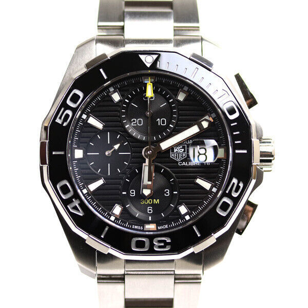 Shop Authentic Tag Heuer Aquaracer Black Dial Watch for Men - CAY211A.BA0927 - Luxxuri