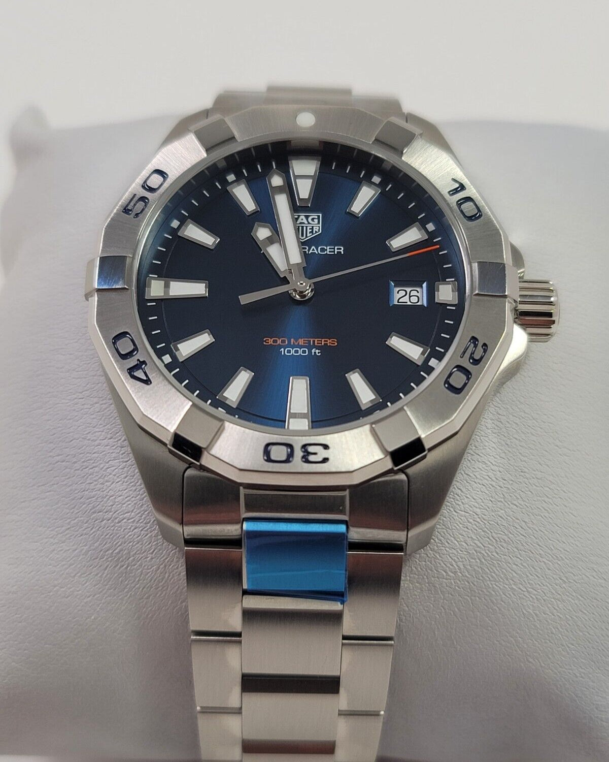 Shop Authentic Tag Heuer Aquaracer Blue Dial Watch for Men - WBD1112.BA0928 - Luxxuri
