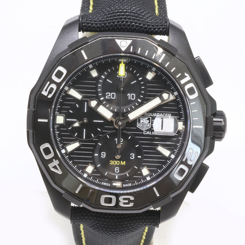 Shop Authentic Tag Heuer Aquaracer PVD Black Dial Watch for Men - CAY218A.FC6361 - Luxxuri