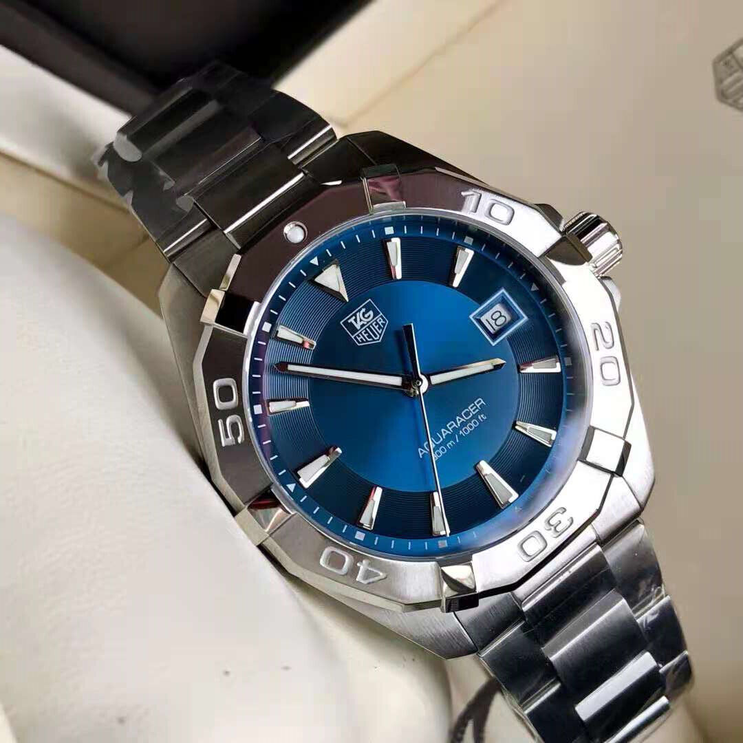 Shop Authentic Tag Heuer Aquaracer Blue Dial Watch for Men - WAY1112.BA0928 - Luxxuri