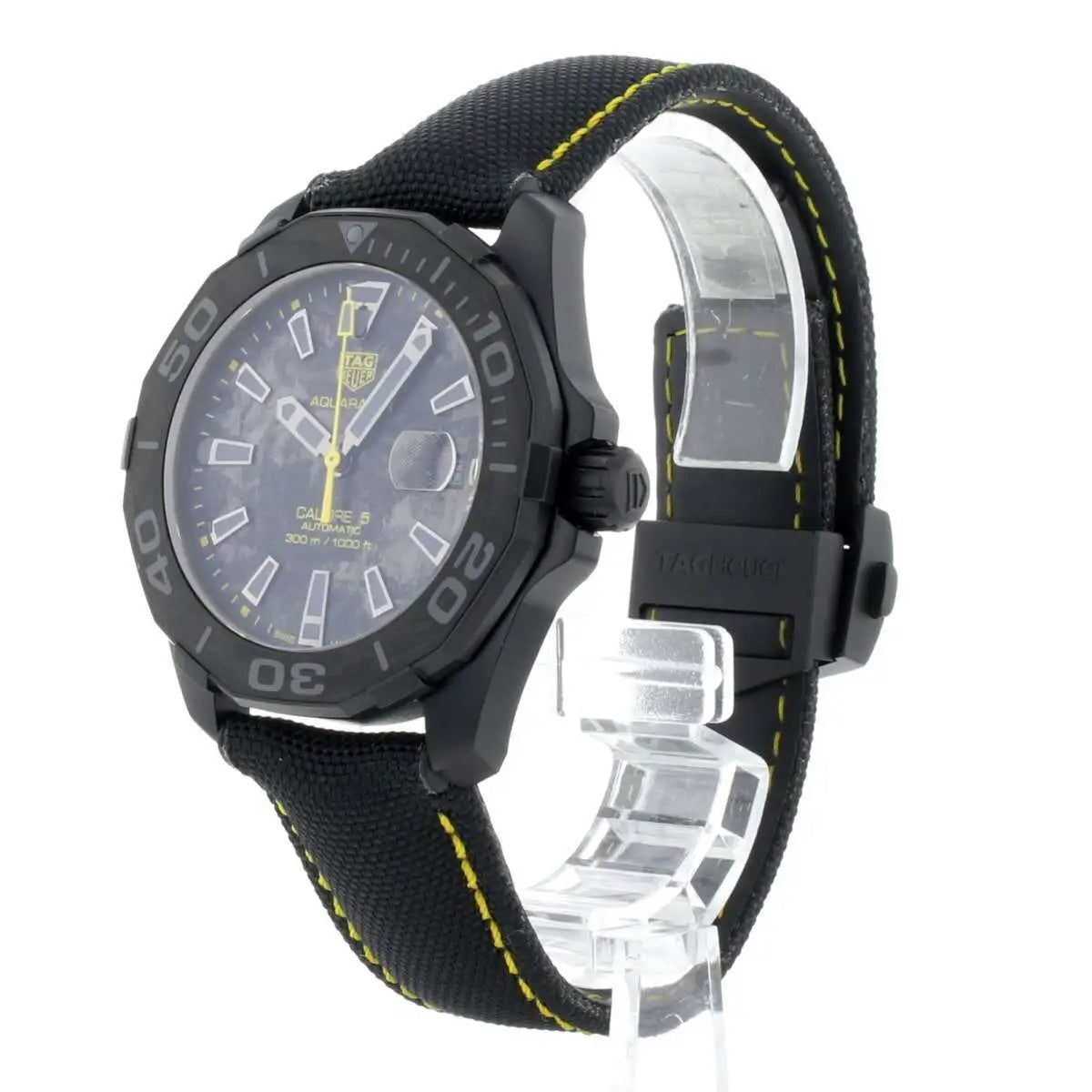 Shop Authentic Tag Heuer Aquaracer Carbon Dial Watch for Men - WBD218B.FC6446 - Luxxuri
