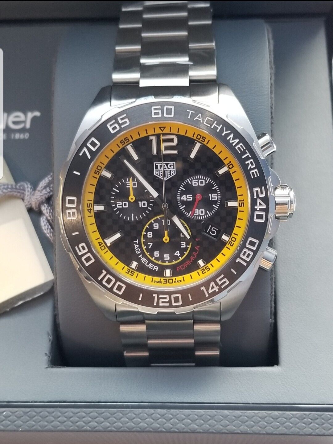 Shop Authentic Tag Heuer Formula 1 Black Dial Watch for Men - CAZ101AC.BA0842 - Luxxuri