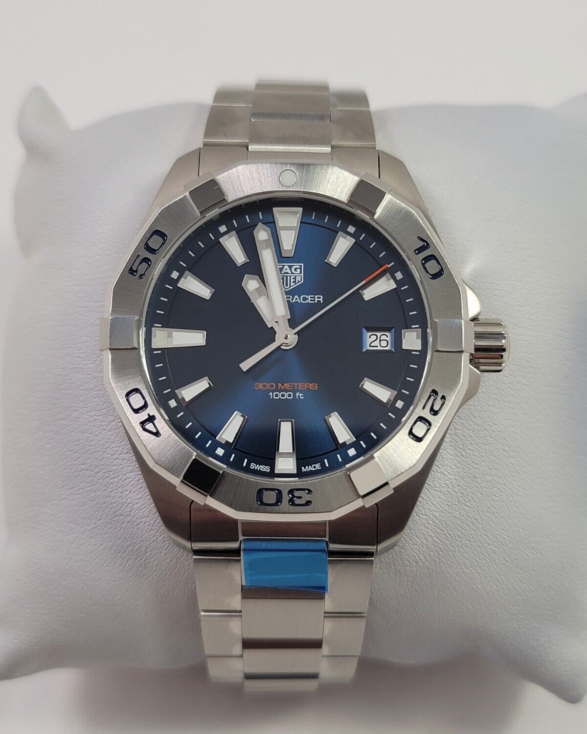 Shop Authentic Tag Heuer Aquaracer Blue Dial Watch for Men - WBD1112.BA0928 - Luxxuri