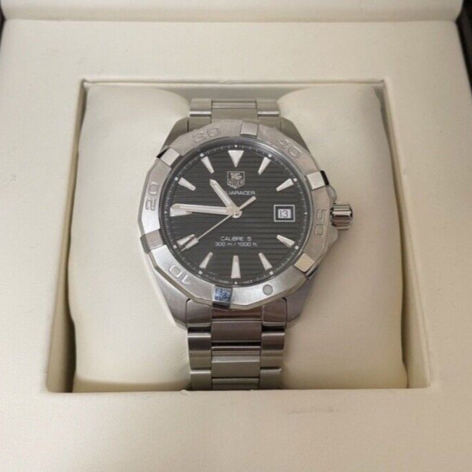 Shop Authentic Tag Heuer Aquaracer Black Dial Watch for Men - WAY2110.BA0928 - Luxxuri