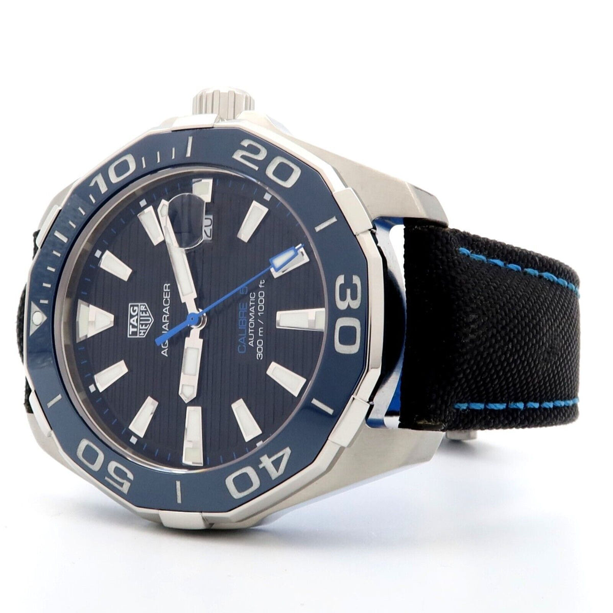 Shop Authentic Tag Heuer Aquaracer Black Dial Watch for Men - WAY201C.FC6395 - Luxxuri