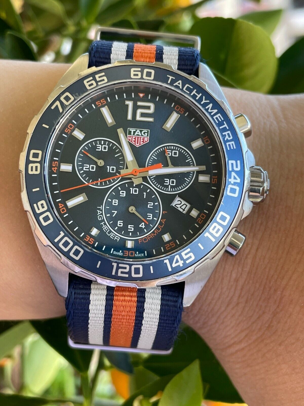 Shop Authentic Tag Heuer Formula 1 Blue Dial Watch for Men - CAZ1014.FC8196 - Luxxuri