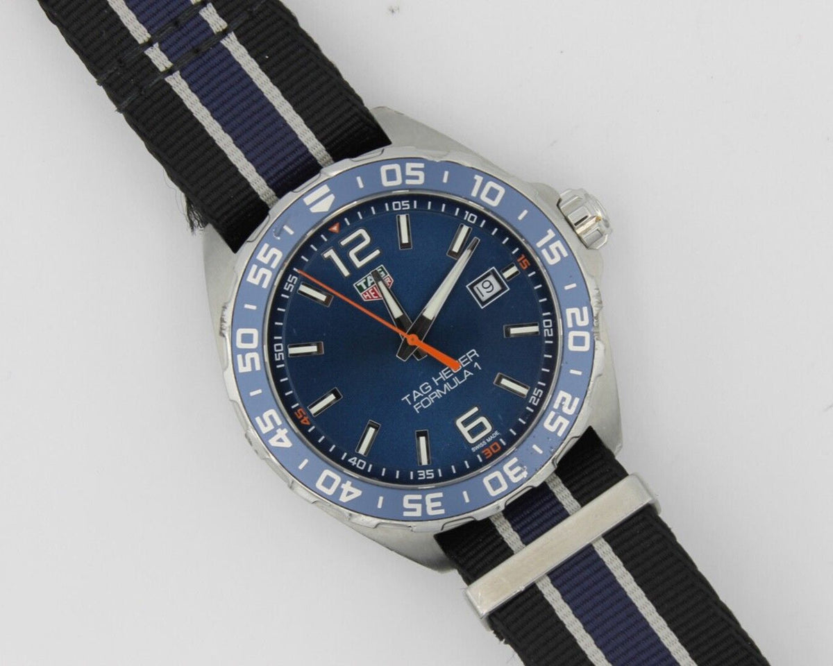 Shop Authentic Tag Heuer Formula 1 Blue Dial Watch for Men - WAZ1010.FC8197 - Luxxuri