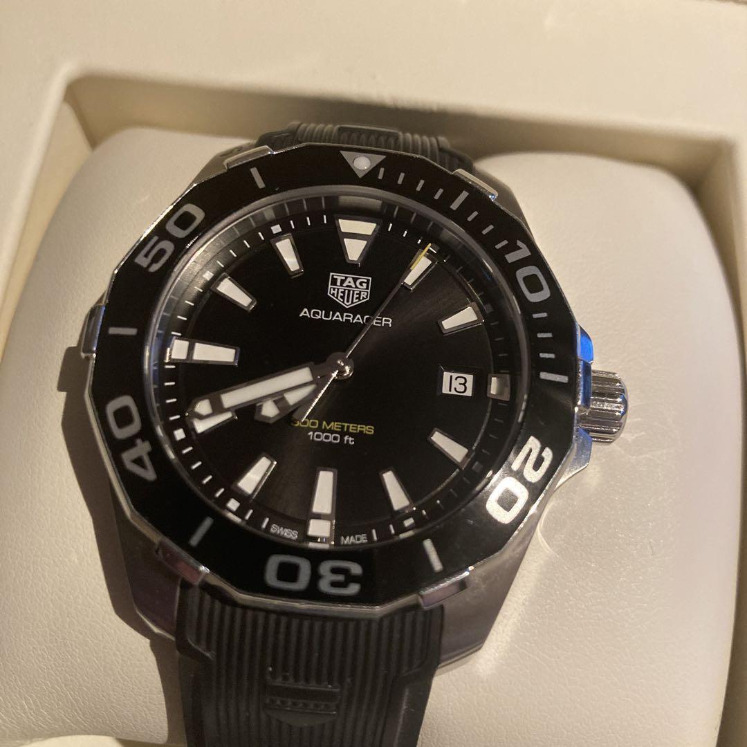 Shop Authentic Tag Heuer Aquaracer Black Dial Watch for Men - WAY111A.FT6151 - Luxxuri