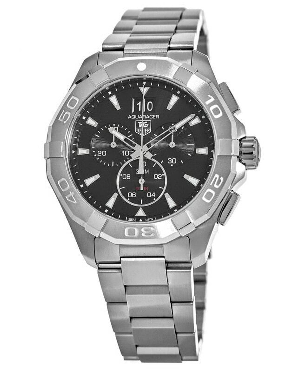 Shop Authentic Tag Heuer Aquaracer Black Dial Watch for Men - CAY1110.BA0927 - Luxxuri