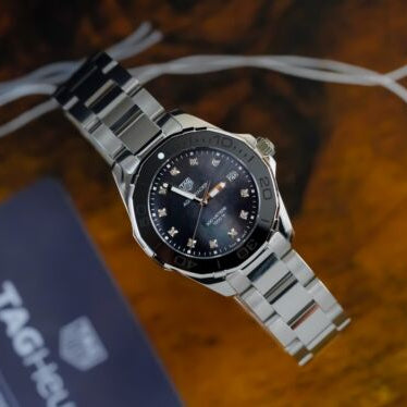 Shop Authentic Tag Heuer Aquaracer Black Dial Watch for Women - WAY131M.BA0748 - Luxxuri