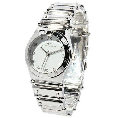 Shop Authentic Marc Jacobs White Dial Silver Steel Strap Watch for Women - MBM3052 - Luxxuri