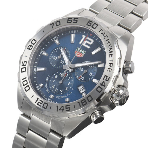 Shop Authentic Tag Heuer Formula 1 Chronograph Blue Dial Silver Steel Strap Watch for Men - CAZ101K.BA0842 - Luxxuri