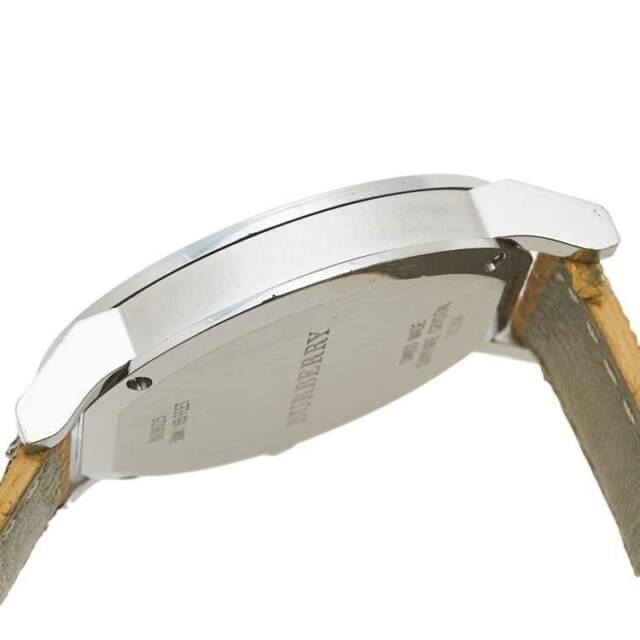 Shop Authentic Burberry The City Silver Dial Brown Leather Strap Watch for Women - BU9025 - Luxxuri