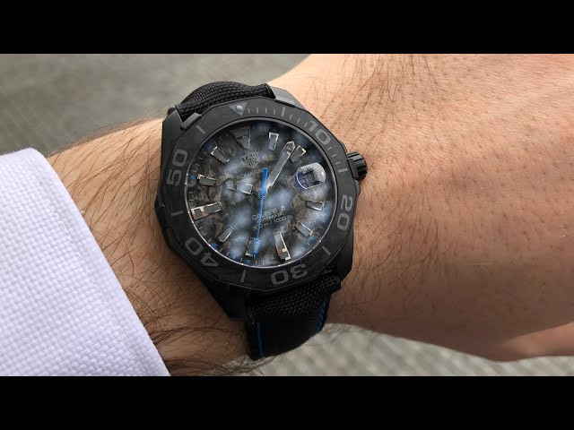 Shop Authentic Tag Heuer Aquaracer Carbon Dial Watch for Men - WBD218C.FC6447 - Luxxuri