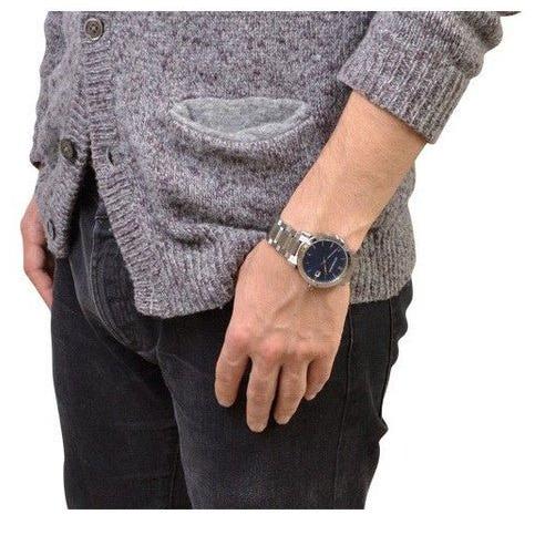 Shop Authentic Burberry The City Blue Dial Silver Steel Strap Watch for Men - BU9031 - Luxxuri