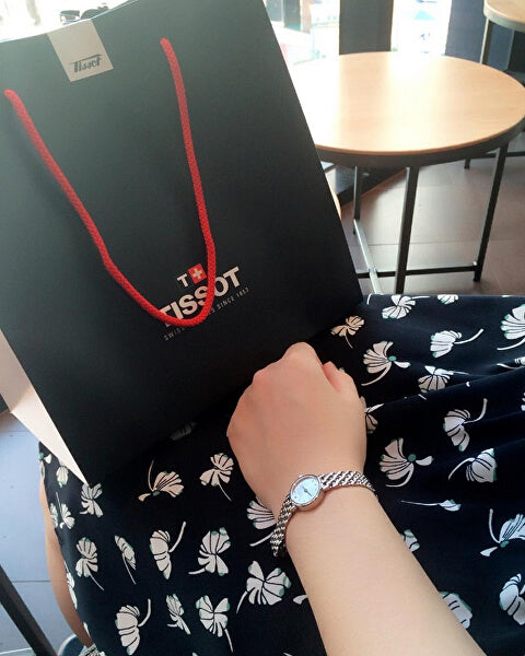 Shop Authentic Tissot T Lovely Mother of Pearl Dial Silver Steel Strap Watch for Women - T140.009.11.111.00 - Luxxuri