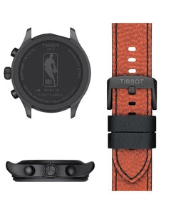 Shop Authentic Tissot Chrono XL NBA Special Edition Black Dial Brown Leather Strap Watch for Men - T116.617.36.051.12 - Luxxuri