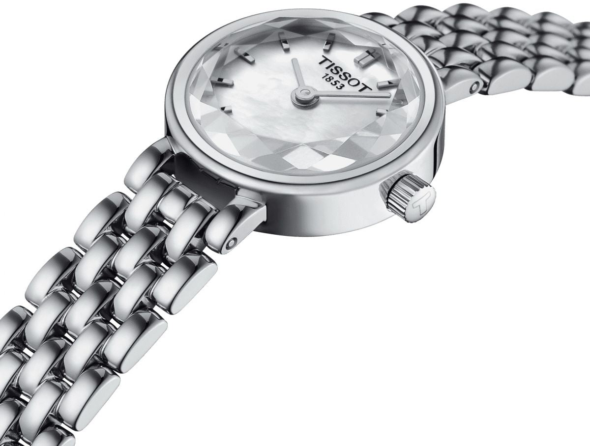 Shop Authentic Tissot T Lovely Mother of Pearl Dial Silver Steel Strap Watch for Women - T140.009.11.111.00 - Luxxuri