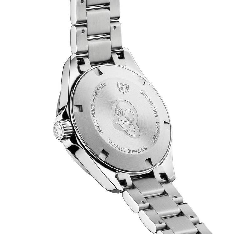 Shop Authentic Tag Heuer Aquaracer White Mother of Pearl Dial Watch for Women - WBD1314.BA0740 - Luxxuri