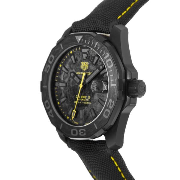Shop Authentic Tag Heuer Aquaracer Carbon Dial Watch for Men - WBD218B.FC6446 - Luxxuri