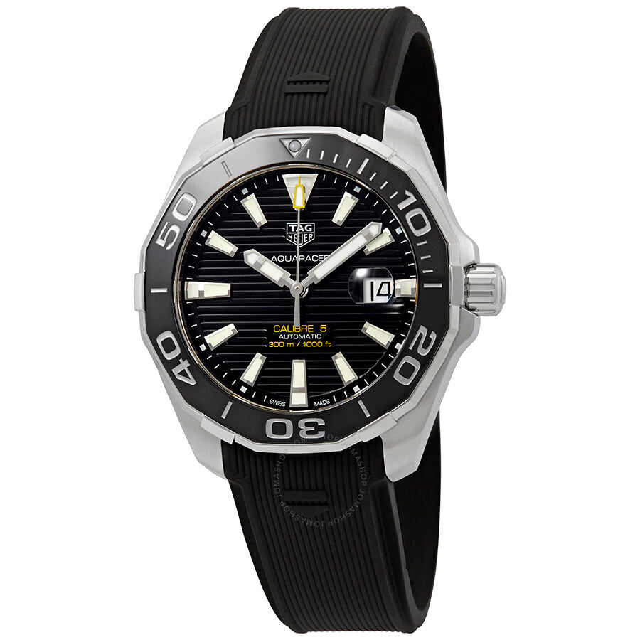 Shop Authentic Tag Heuer Aquaracer Black Dial Watch for Men - WAY201A.FT6142 - Luxxuri