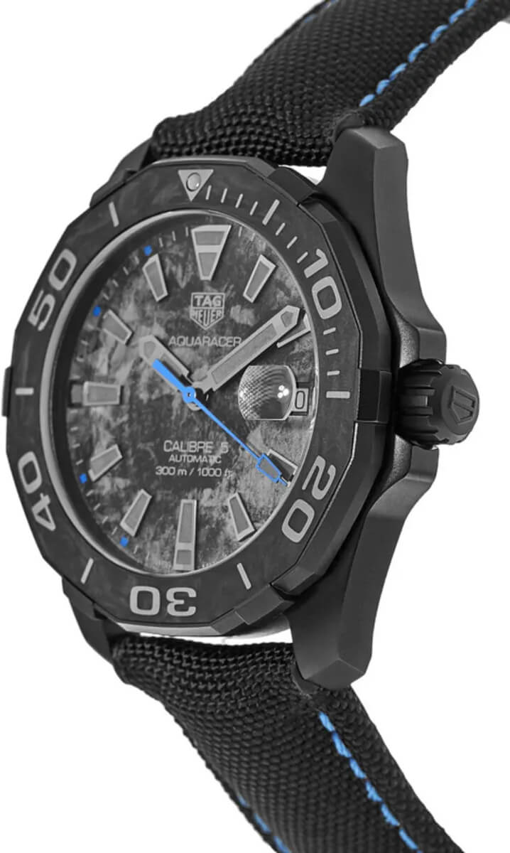 Shop Authentic Tag Heuer Aquaracer Carbon Dial Watch for Men - WBD218C.FC6447 - Luxxuri