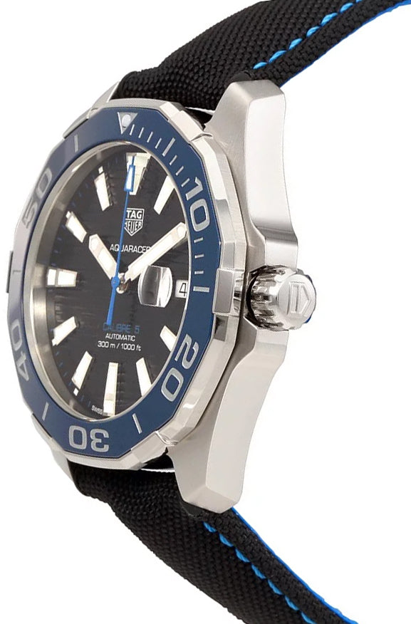 Shop Authentic Tag Heuer Aquaracer Black Dial Watch for Men - WAY201C.FC6395 - Luxxuri