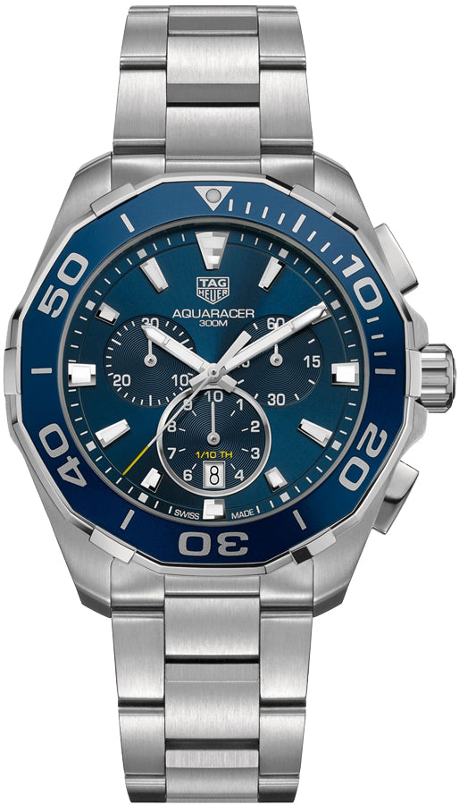Shop Authentic Tag Heuer Aquaracer Blue Dial Watch for Men - CAY111B.BA0927 - Luxxuri