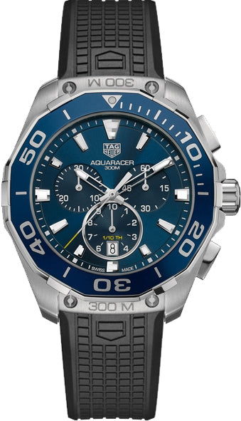 Shop Authentic Tag Heuer Aquaracer Blue Dial Watch for Men - CAY111B.FT6041 - Luxxuri