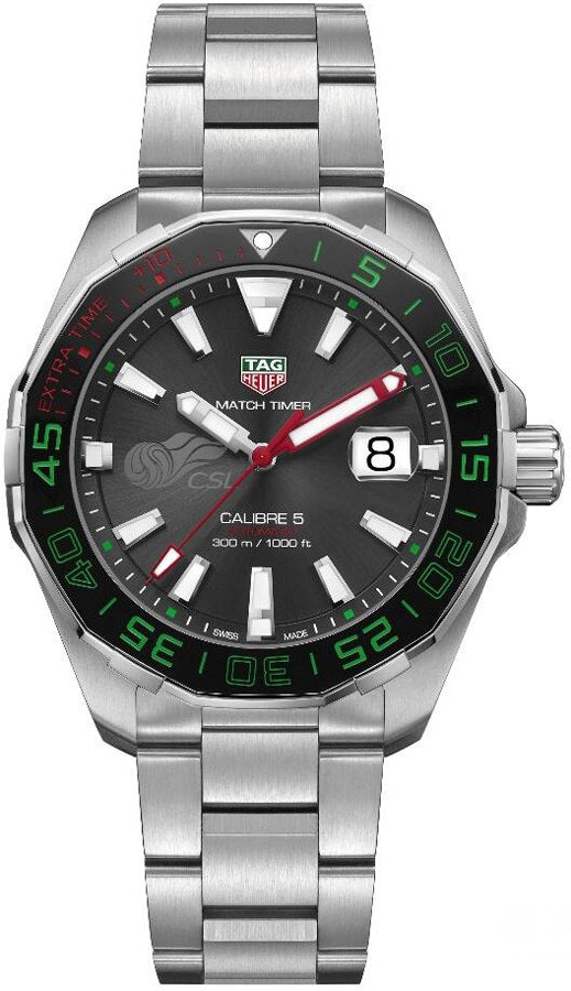 Shop Authentic Tag Heuer Calibre 5 Black Dial Watch for Men – WAY201E.BA0927 - Luxxuri